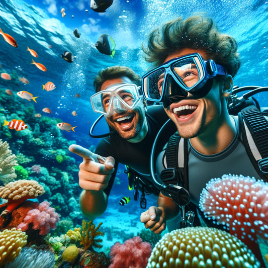 Precription dive masks are fun for scuba diving