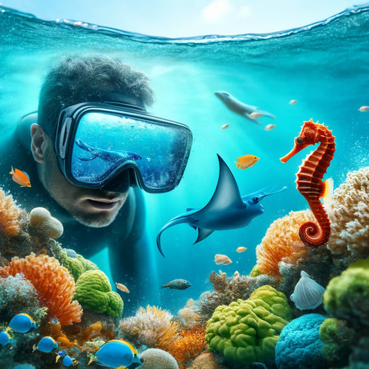 Explore with clarity with a prescription scuba dive mask