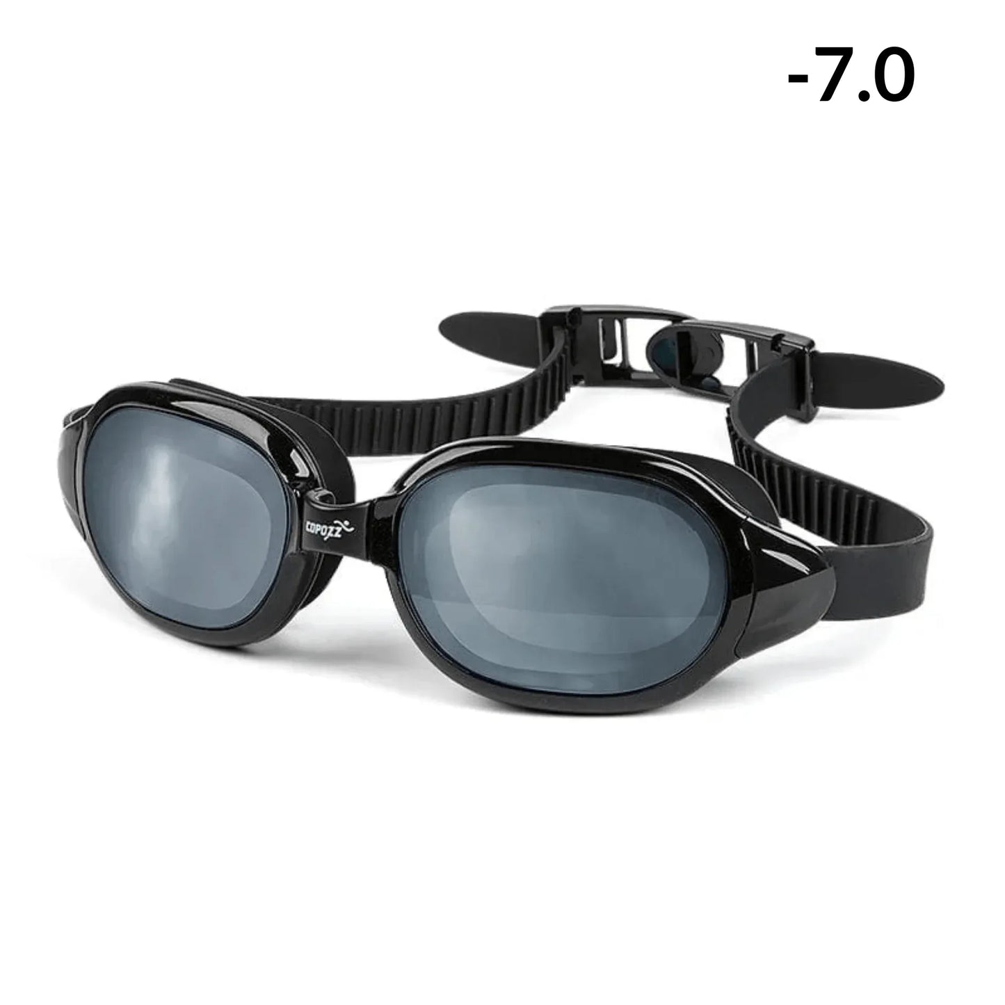 COPOZZ Swimming Goggles Myopia 0 -1.5 to -7 Men Women Anti fog UV Protecion Waterproof Swimming Glasses Diopter Swim Eyewear