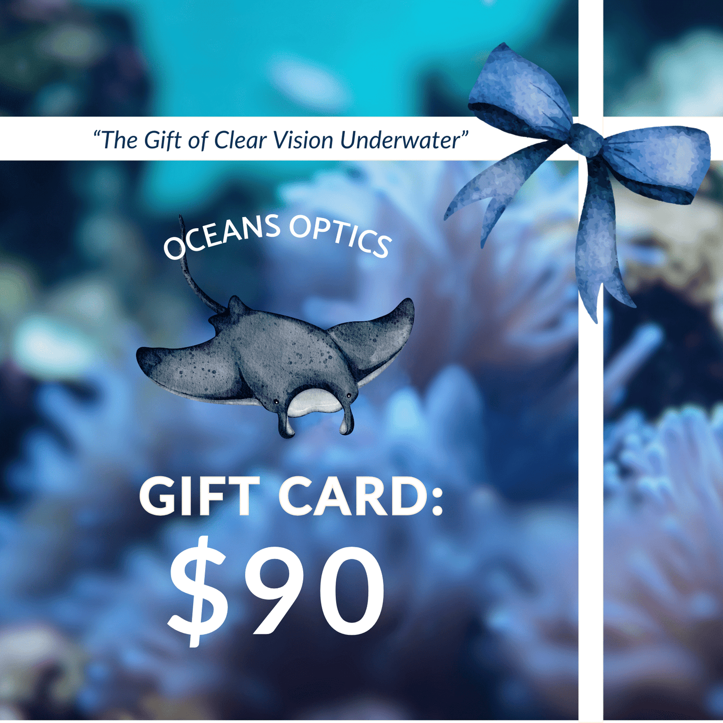 Gift Card $90.00 Oceans Optics Gift Card Oceans Optics Gift Card