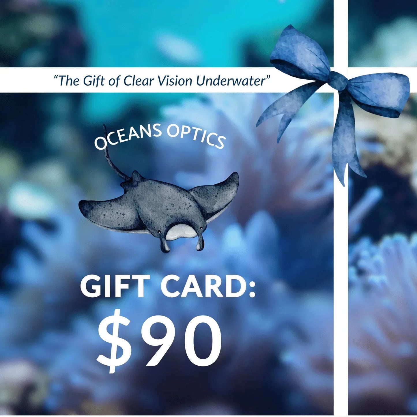 Gift Card $90.00 Oceans Optics Gift Card Oceans Optics Gift Card