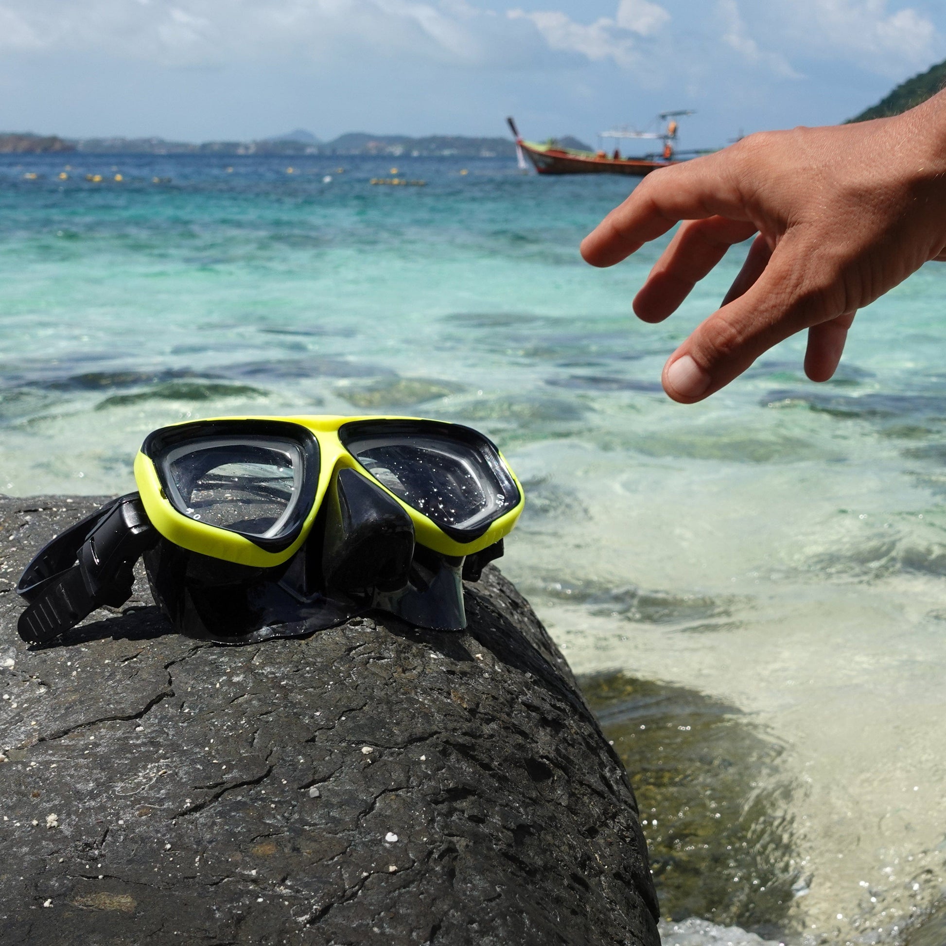 Prescription dive mask Rx Obsidian Nearsighted Prescription Snorkel & Scuba Dive Mask Prescription Snorkel Mask | Black | Medium | Diopter -1.50 ~ -8.00