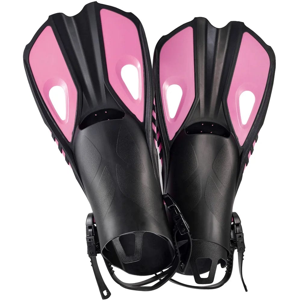 Scuba diving fin Pink / XS Adjustable Fins for snorkeling