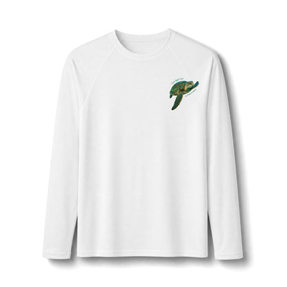 Sea Turtle Long Sleeve Rashguard – UPF 50 Swim Shirt