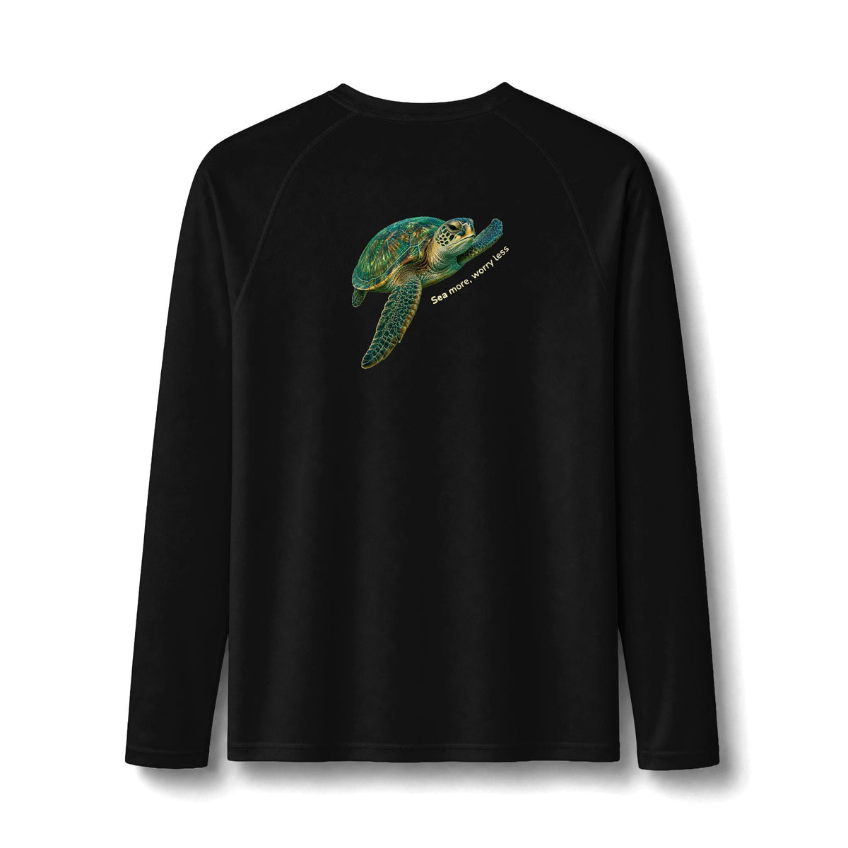Sea Turtle Long Sleeve Rashguard – UPF 50 Swim Shirt