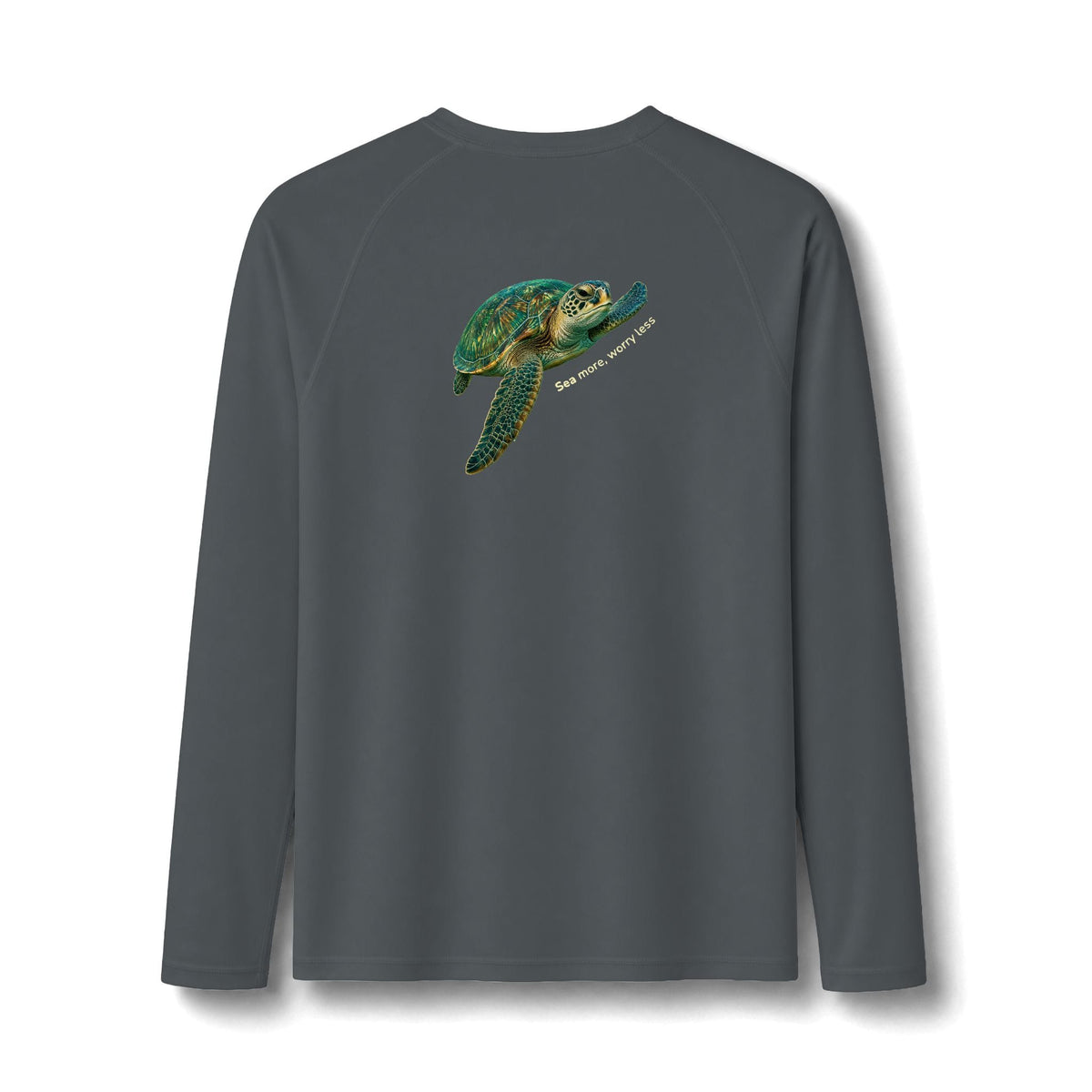 Sea Turtle Long Sleeve Rashguard – UPF 50 Swim Shirt