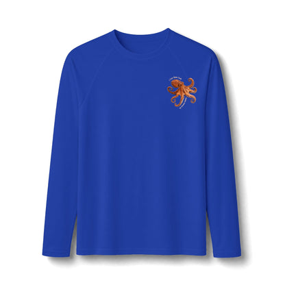 Octopus Long Sleeve Rashguard – UPF 50 Swim Shirt