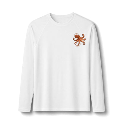 Octopus Long Sleeve Rashguard – UPF 50 Swim Shirt