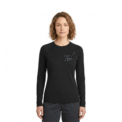 Manta Ray Long Sleeve Rashguard – UPF 50 Swim Shirt