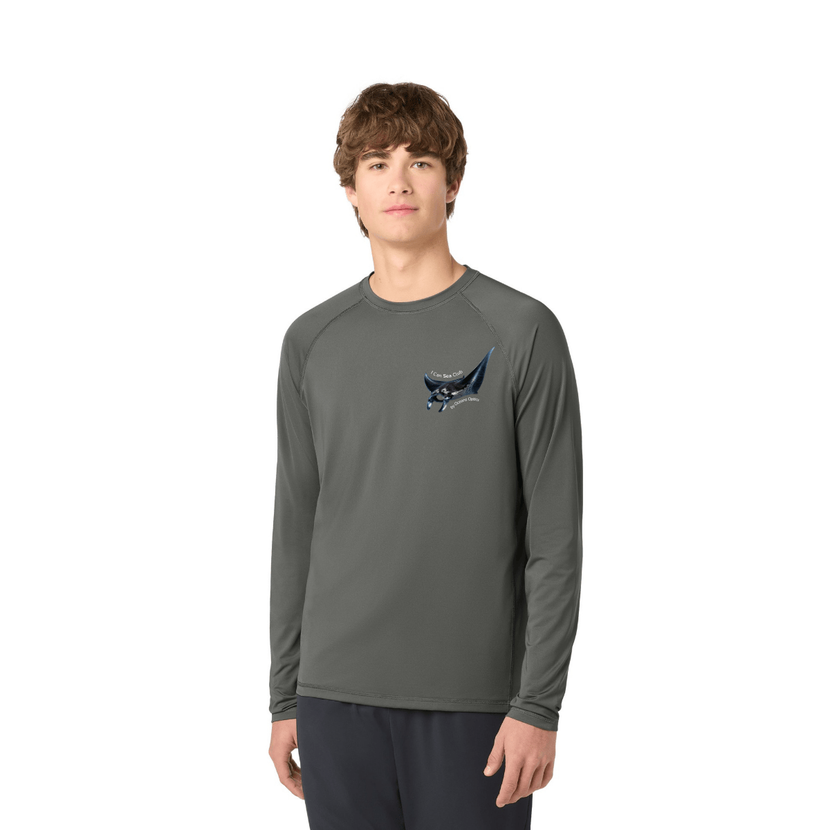 Manta Ray Long Sleeve Rashguard – UPF 50 Swim Shirt