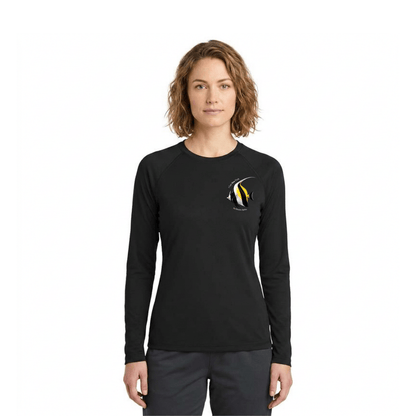 Moorish Idol Long Sleeve Rashguard – UPF 50 Swim Shirt