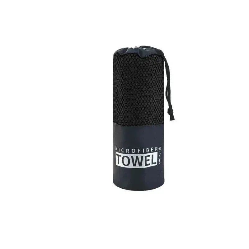 Black / 76X152 CM New microfiber towel sports quick-drying super absorbent camping towel super soft and lightweight gym swimming yoga beach towel