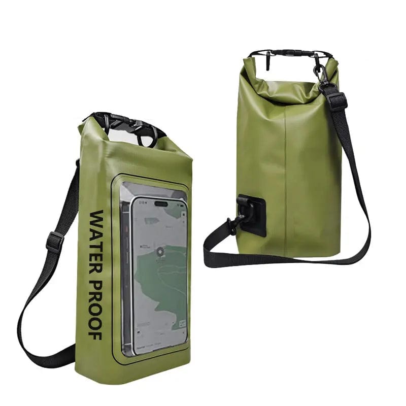 Dry bag Army Green 2L Dry Bag Touch Screen Waterproof Bags