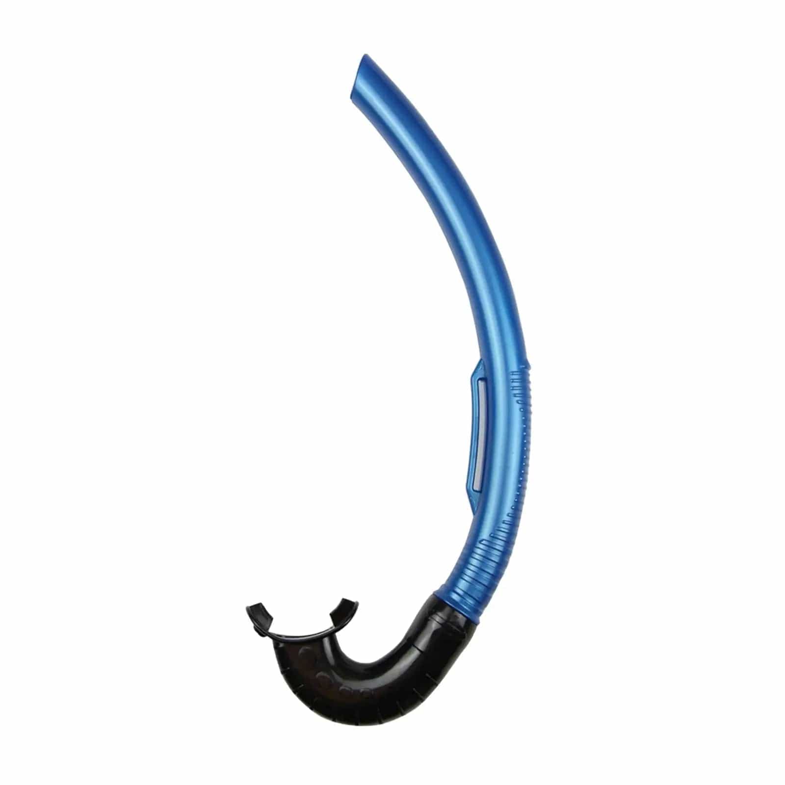 Blue Dry Snorkel Full Wet Breathing Tube for Adults Facing Forward Scuba Diving