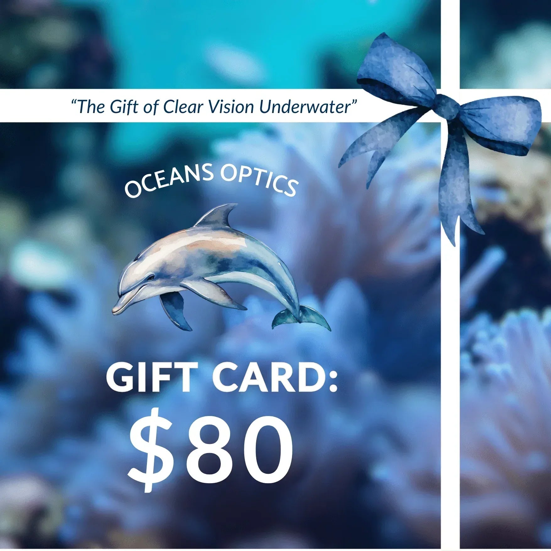 Gift Card $80.00 Oceans Optics Gift Card Oceans Optics Gift Card