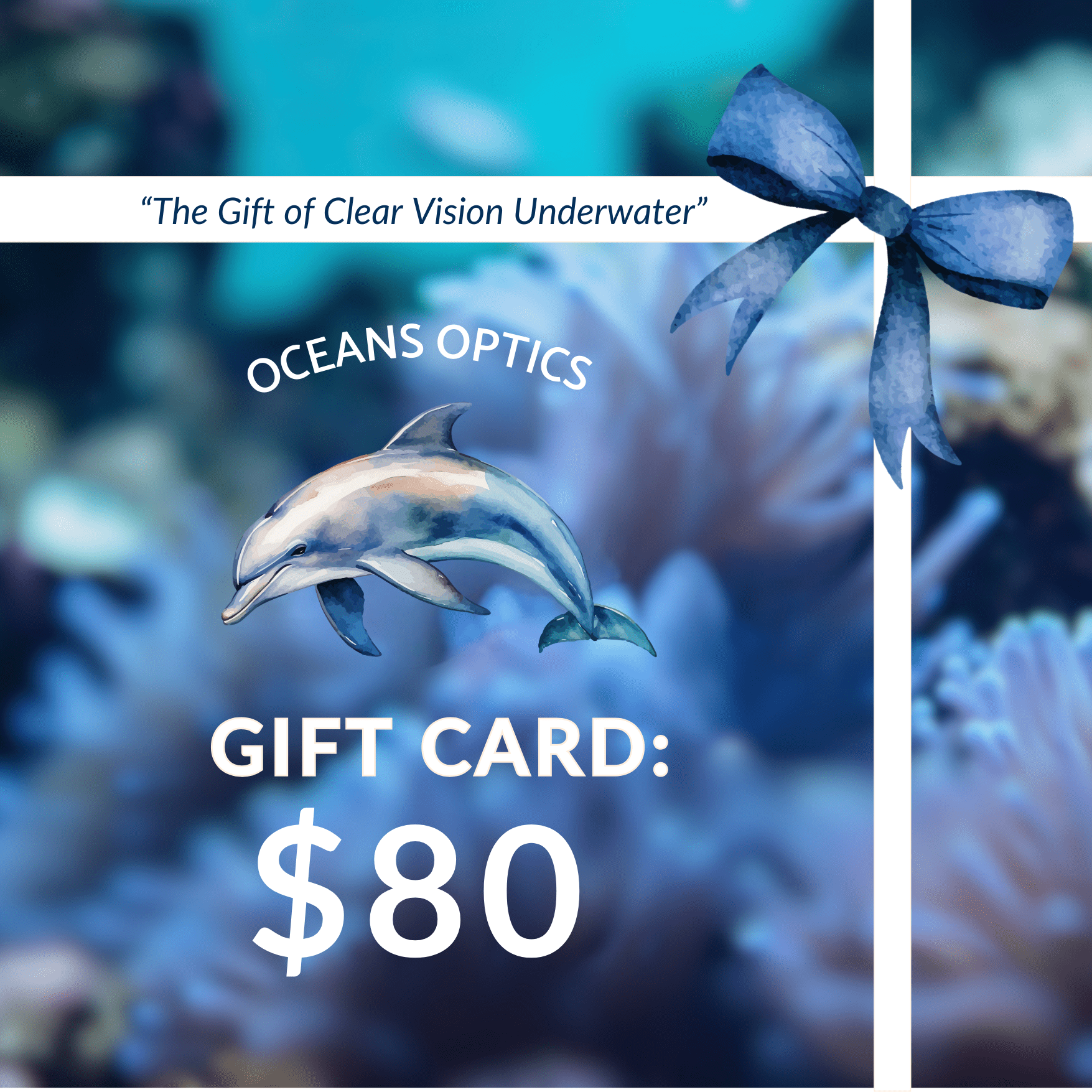 Gift Card $80.00 Oceans Optics Gift Card Oceans Optics Gift Card