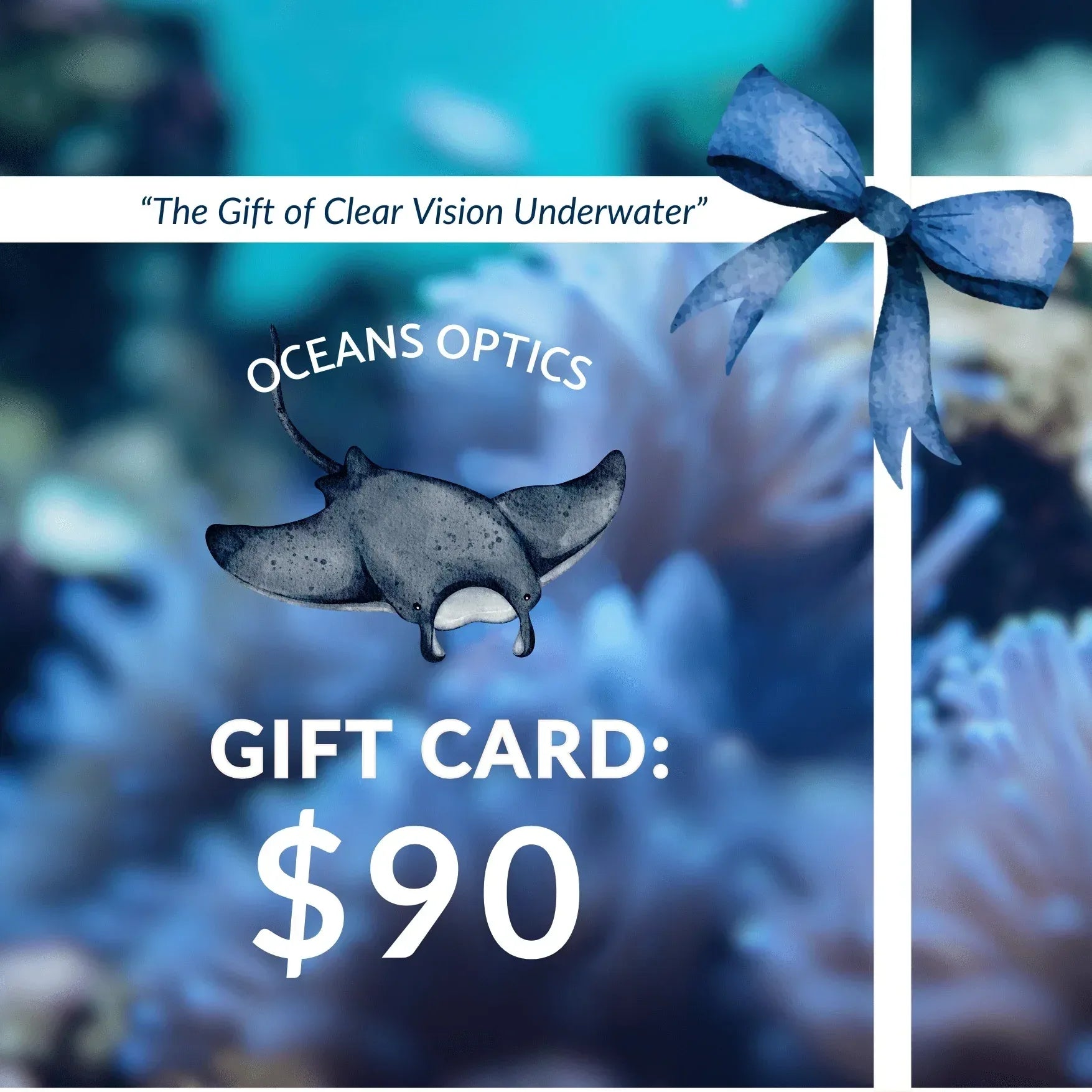 Gift Card $90.00 Oceans Optics Gift Card Oceans Optics Gift Card
