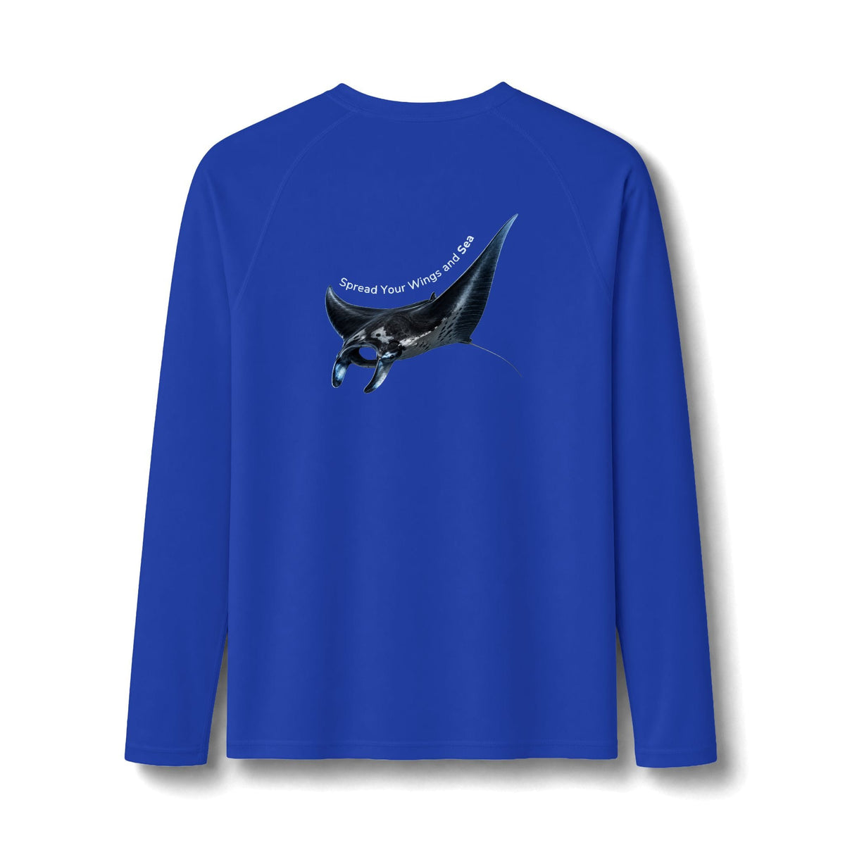 Long-sleeve Manta Ray Long Sleeve Rashguard – UPF 50 Swim Shirt Manta Ray Long Sleeve Rashguard – UPF 50 Swim Shirt