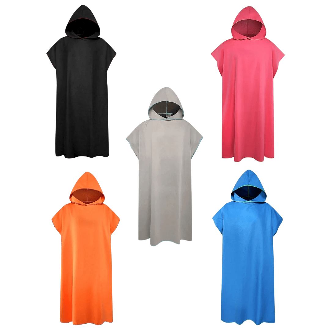 Microfiber Beach Poncho Towel Poncho Beach Towel Swimming & Snorkeling Poncho Beach Towel Swimming & Snorkeling