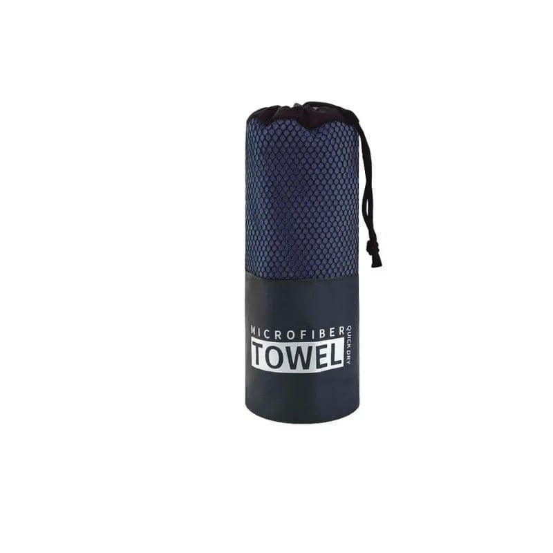 Dark Blue / 76X152 CM New microfiber towel sports quick-drying super absorbent camping towel super soft and lightweight gym swimming yoga beach towel