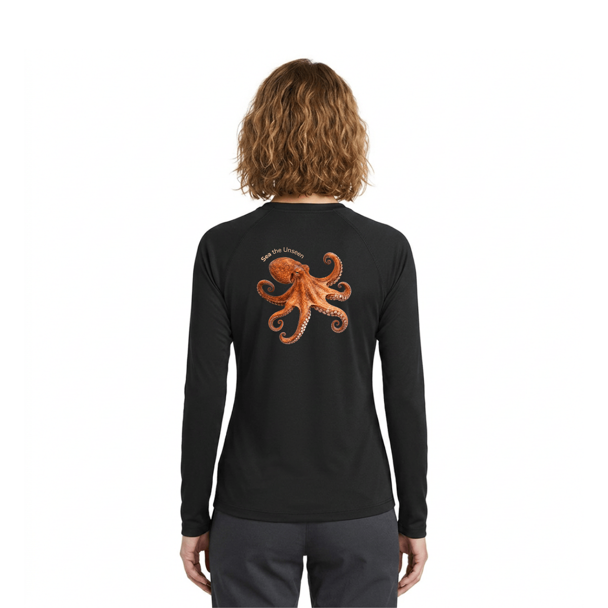 Octopus Long Sleeve Rashguard – UPF 50 Swim Shirt
