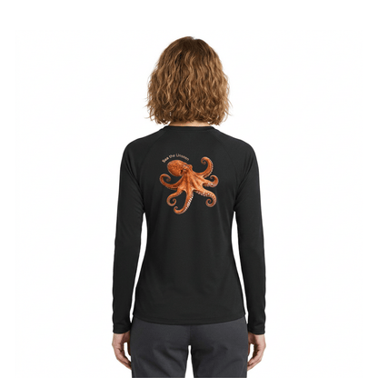 Octopus Long Sleeve Rashguard – UPF 50 Swim Shirt