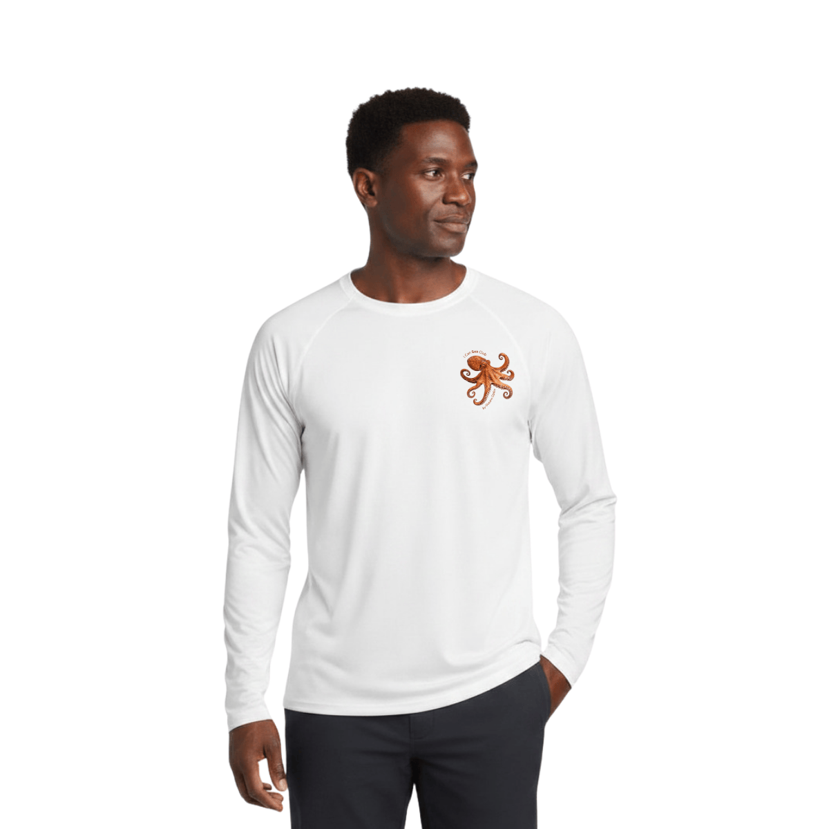 Octopus Long Sleeve Rashguard – UPF 50 Swim Shirt