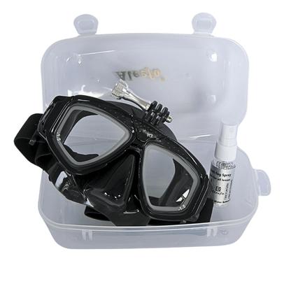 Prescription dive mask RX Action Hero Nearsighted Snorkeling/Scuba Mask with Camera Mount