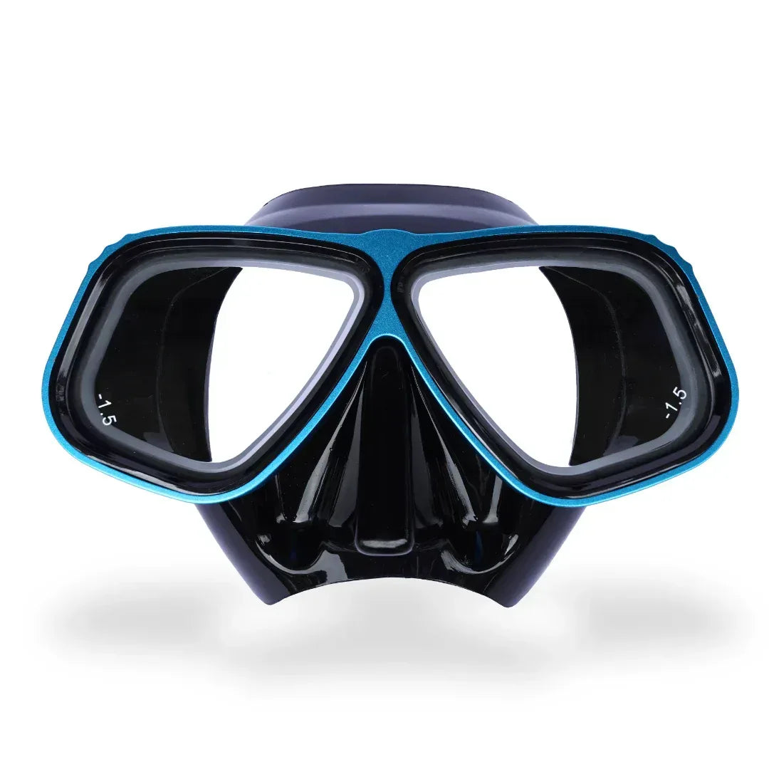 Rx Lumix Nearsighted Prescription Scuba Dive Mask Aluminum – Oceans Optics