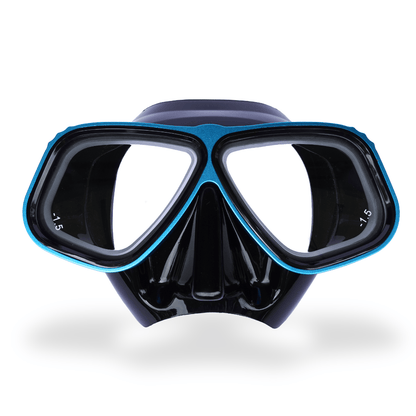 Prescription dive mask Blue/Black Rx Lumix Prescription Scuba Dive Mask Aluminum Rx Lumix Prescription Scuba Dive Mask Aluminum