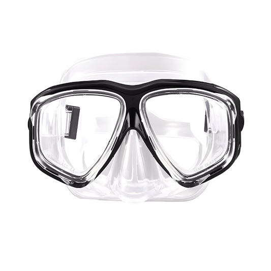 Prescription dive mask Black/Clear Rx Obsidian Prescription Diving Mask-Medium Prescription Dive Mask | Clear | Medium | -1.50~-8.00