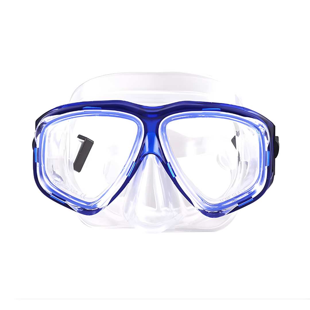 Prescription dive mask Blue/Clear Rx Obsidian Prescription Diving Mask-Medium Prescription Dive Mask | Clear | Medium | -1.50~-8.00