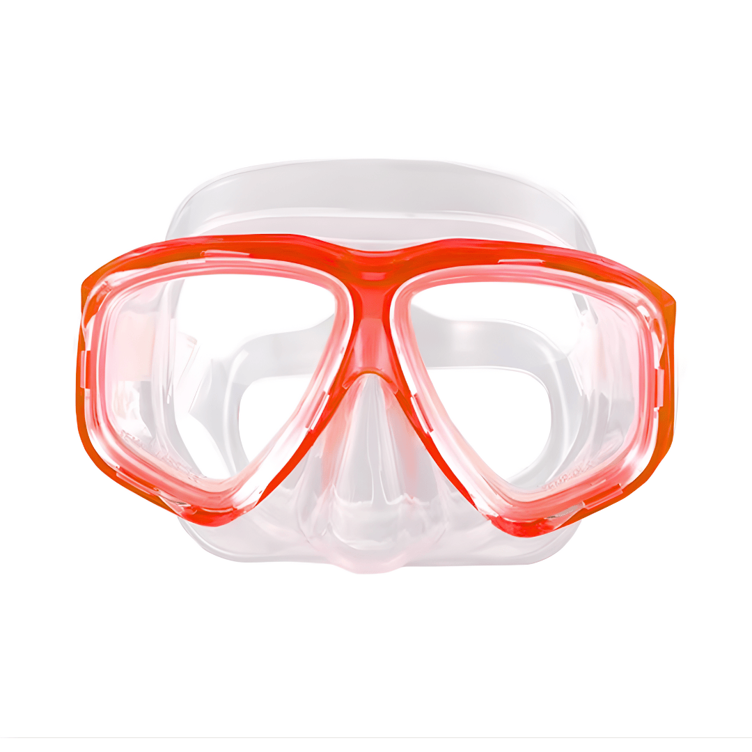 Prescription dive mask Red/Clear Rx Obsidian Prescription Diving Mask-Medium Prescription Dive Mask | Clear | Medium | -1.50~-8.00