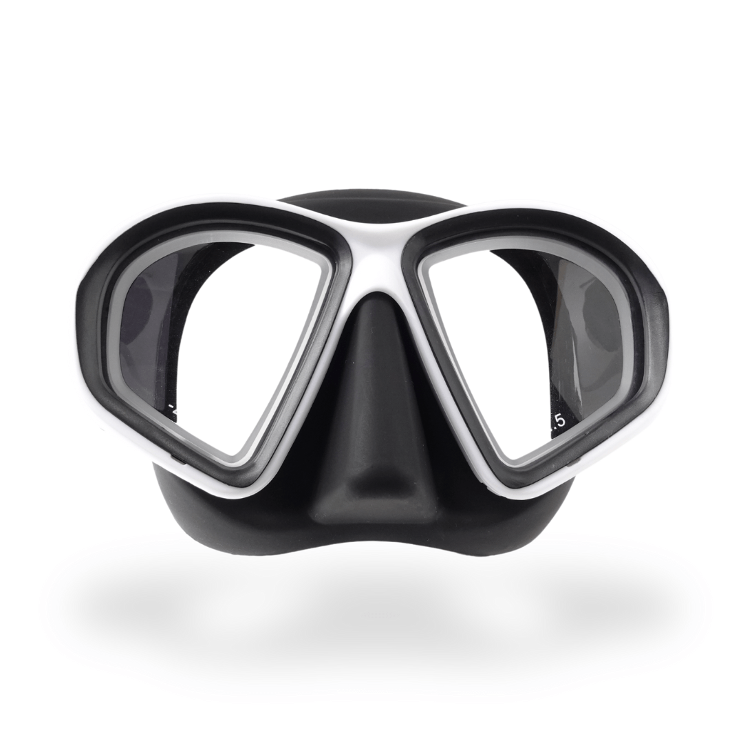 Prescription dive mask RX Rover Low volume Prescription Snorkel/Dive Mask Prescription Snorkel Mask | Black | Small | -1.50 ~ -6.00