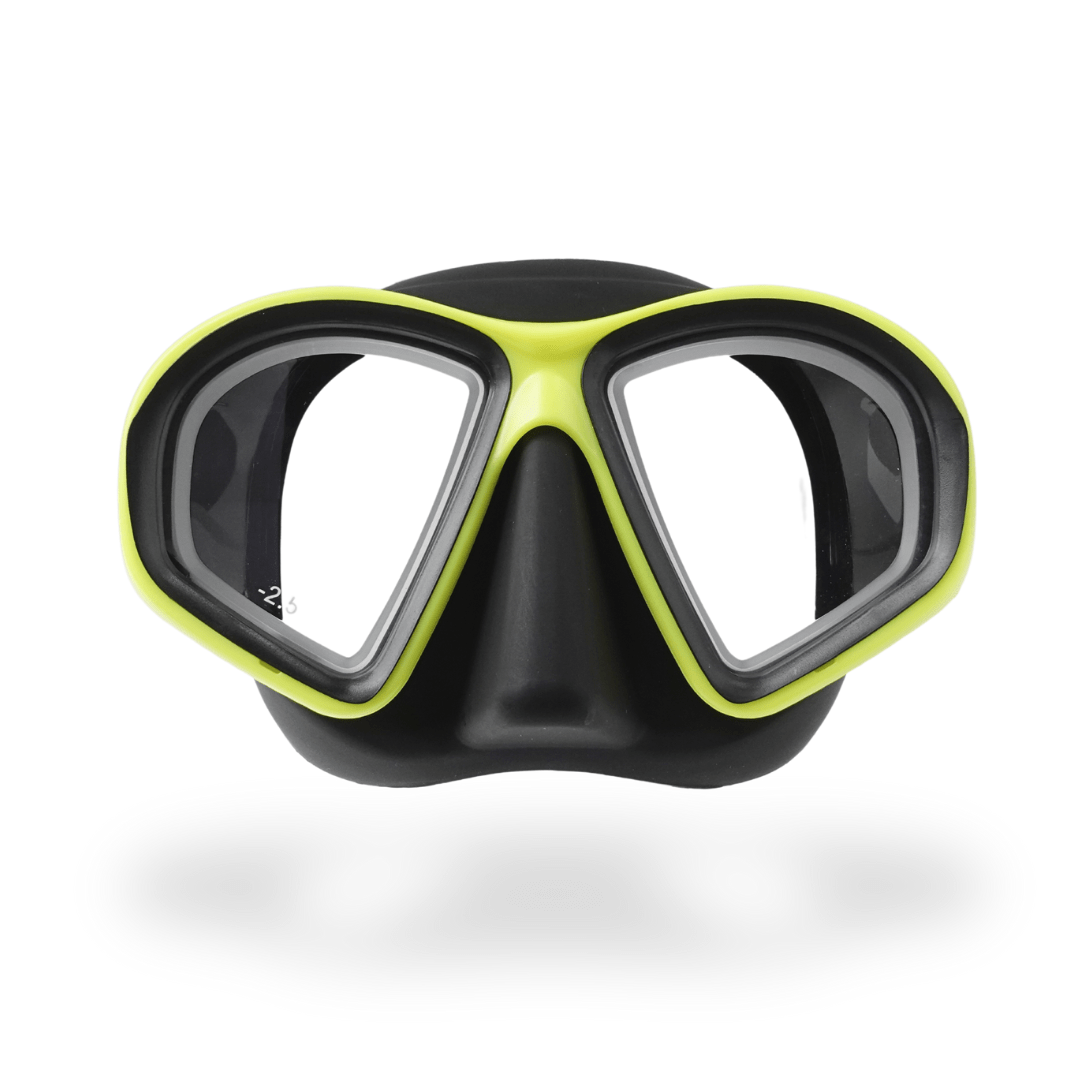 Prescription dive mask RX Rover Low volume Prescription Snorkel/Dive Mask Prescription Snorkel Mask | Black | Small | -1.50 ~ -6.00