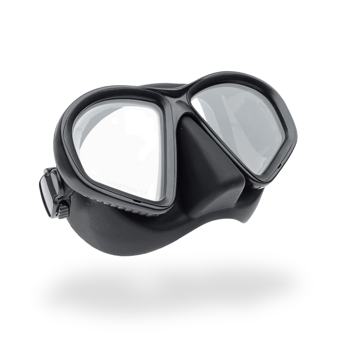 Prescription dive mask RX Rover Low volume Prescription Snorkel/Dive Mask Prescription Snorkel Mask | Black | Small | -1.50 ~ -6.00