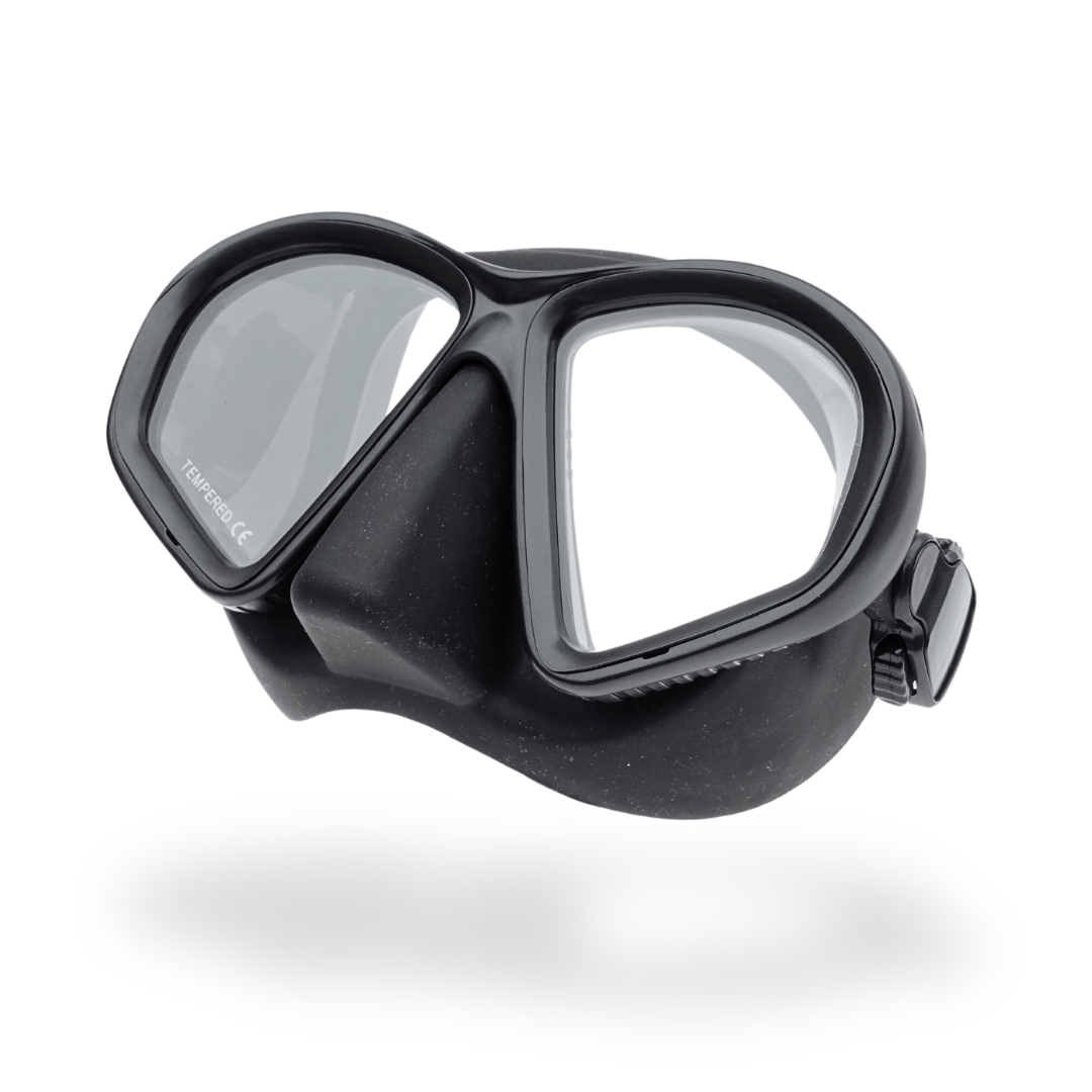 Prescription dive mask RX Rover Low volume Prescription Snorkel/Dive Mask Prescription Snorkel Mask | Black | Small | -1.50 ~ -6.00