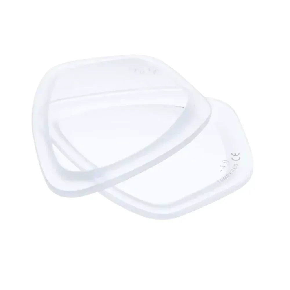 Prescription dive mask -1.50  Left / -1.50 Right RX Rover Nearsighted Lens Replacement