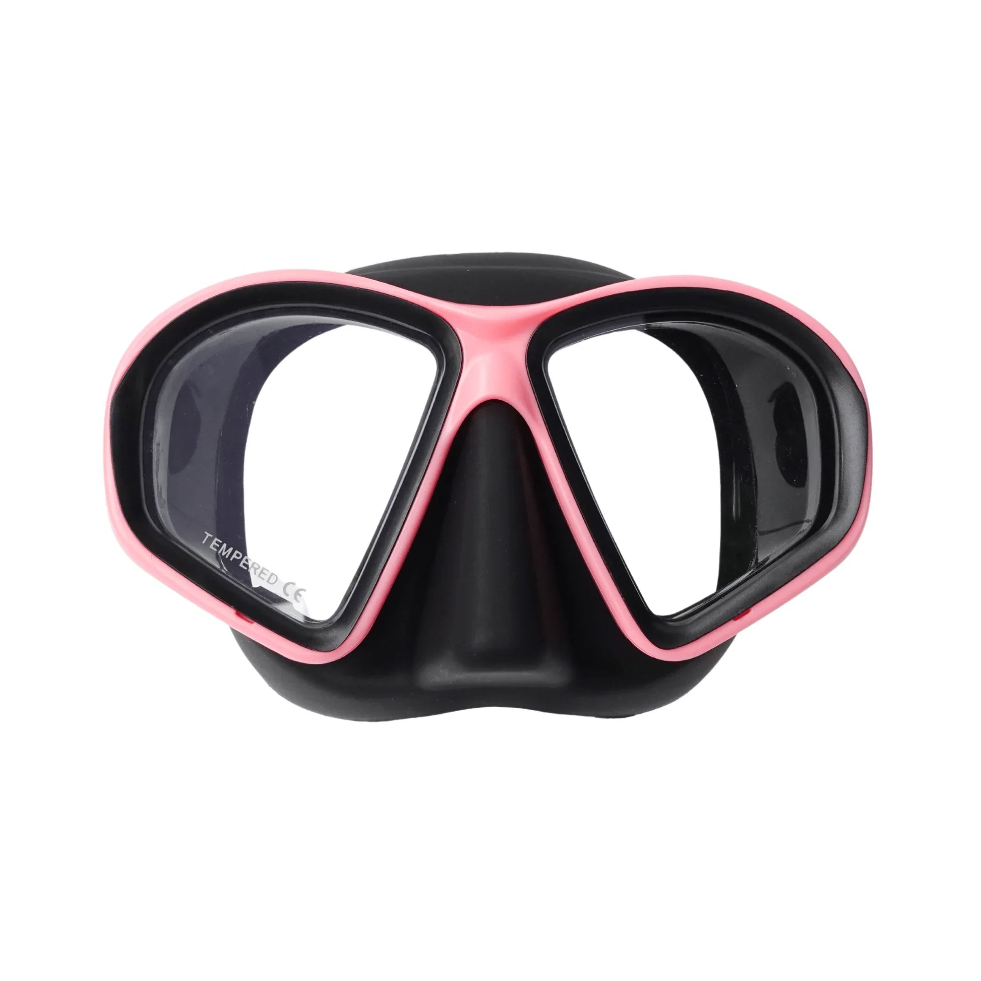 Prescription dive mask Pink/Black / -1.5 Left & -1.5 Right RX Rover Nearsighted Prescription Mask with Snorkel & Case - Black