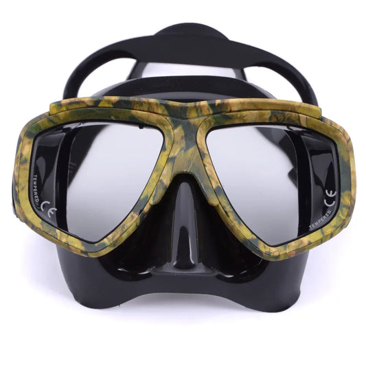 Prescription dive mask 0  for both eyes / Cammo The Mirage RX Nearsighted Scuba Mask Mantis Mirage Mask Camo prescription scuba mask