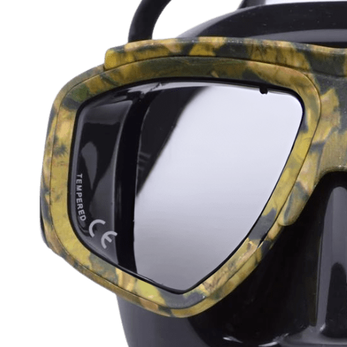 Prescription dive mask The Mirage RX Nearsighted Scuba Mask Mantis Mirage Mask Camo prescription scuba mask