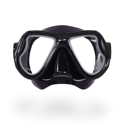 Prescription dive mask Black/Black The Rx Titan Prescription Snorkel and Scuba Diving Corrective Mask The Rx Titan Prescription Snorkel and Scuba Diving Corrective Mask
