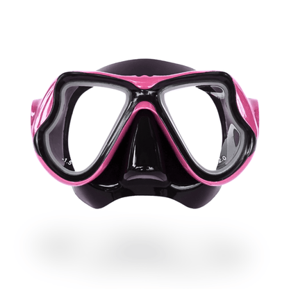 Prescription dive mask Pink/Black The Rx Titan Prescription Snorkel and Scuba Diving Corrective Mask The Rx Titan Prescription Snorkel and Scuba Diving Corrective Mask