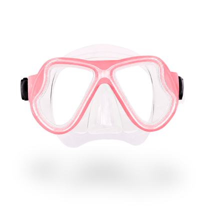Prescription dive mask Pink/Clear The Rx Titan Prescription Snorkel and Scuba Diving Corrective Mask The Rx Titan Prescription Snorkel and Scuba Diving Corrective Mask