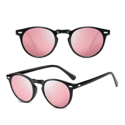 prescription eyewear Black with Pink Rx Shades Myopia Sunglasses Polarized Rx Shades Myopia Sunglasses Polarized