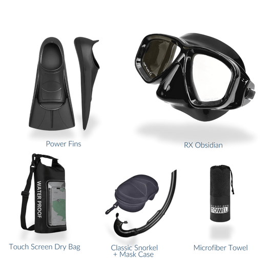 Prescription mask and snorkel set Ocean Explorer Adventure kit