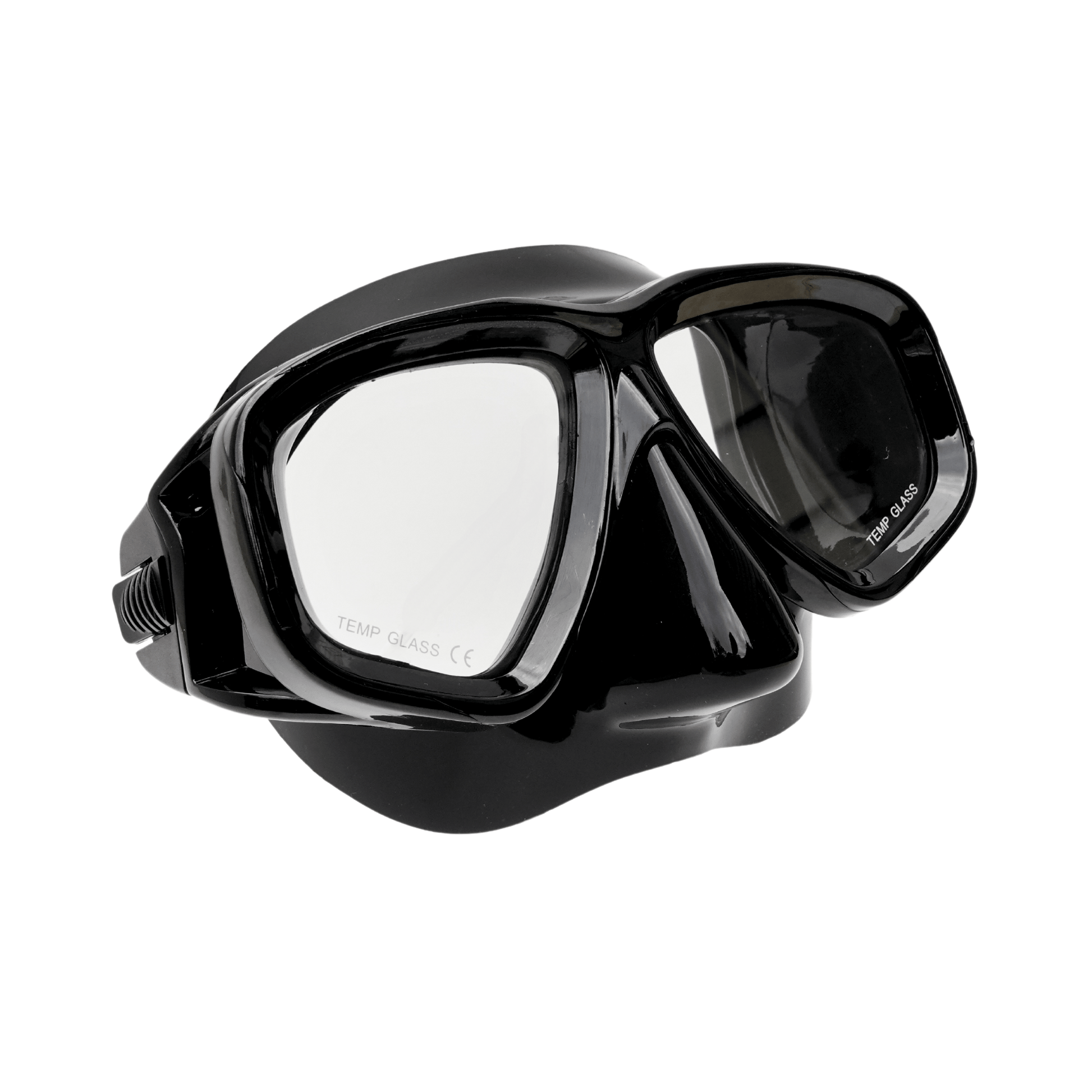 Prescription mask and snorkel set RX Obsidian Nearsighted Prescription Mask