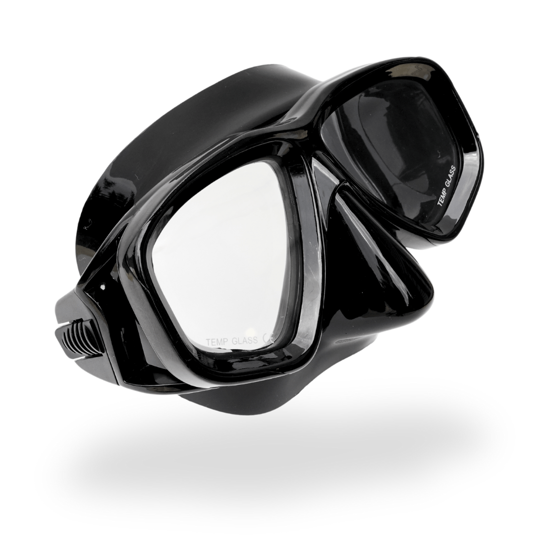 Prescription mask and snorkel set RX Obsidian Prescription Snorkel/Dive Mask Prescription Snorkel Mask | Black | Medium | Diopter -1.50 ~ -8.00