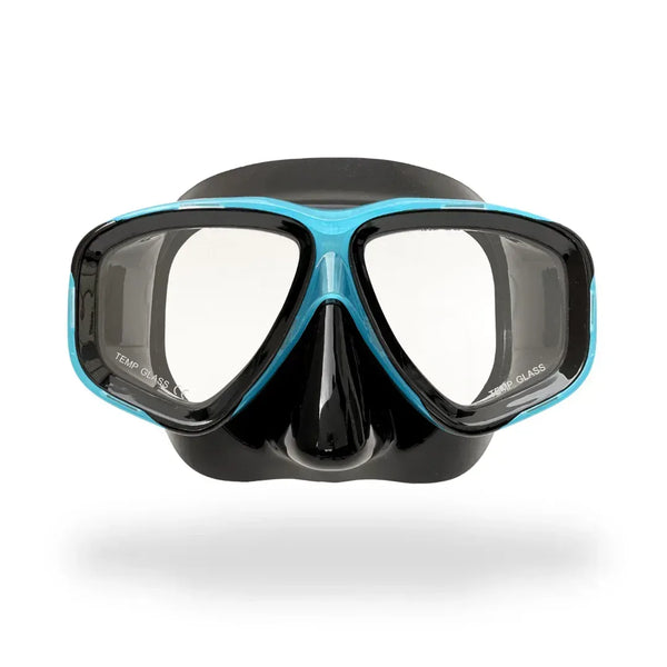 Rx Obsidian Nearsighted Prescription Snorkel & Scuba Dive Mask