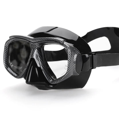 Prescription dive mask 0 / Carbon fibre Mantis Carbon Wave Dive Mask for Scuba Diving & Snorkelling